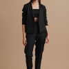 Adulting - A-line Linen Jacket