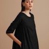 Daisy goes out to play - Gathered sleeved buttoned dress