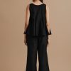 Frolicking - Sleeveless pleated top