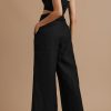 Rainy Day Pants Linen Flared Pants