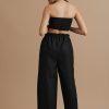 I'm on a break - Linen pajama pants