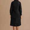 No time to waste - Linen Shirt Dress