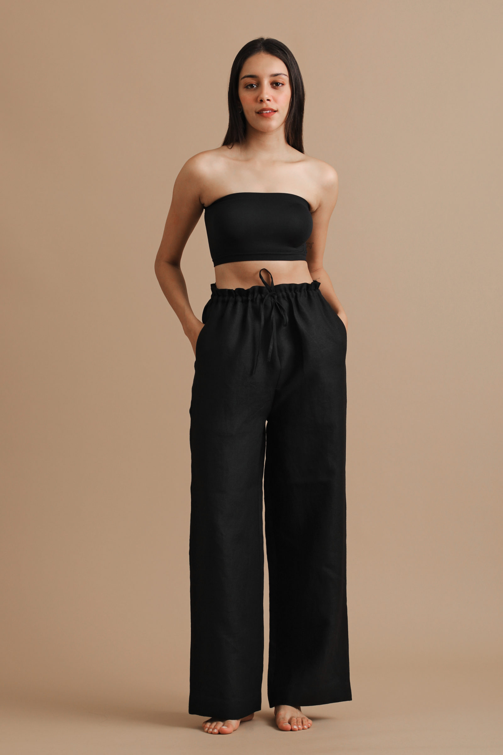 I'm on a break - Linen pajama pants