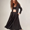 Saudade Cotton Linen Skirt