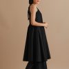 Black Mirage Chanderi Coords Set