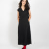 Aura (Windmaid) Black V-neck Dress