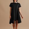 Sorceress' Symphony Black Gathered Short Dress