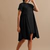 Sorceress' Symphony Black Gathered Short Dress