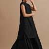 Untamed Black Boatneck Dress