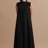Zelda Long Black Dress
