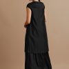 Untamed Black Boatneck Dress