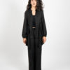 Season's Sonnet Black Gathered Jacket