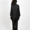 Season's Sonnet Black Gathered Jacket