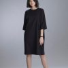 Homerun Black Raglan Sleeve Dress