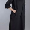 Homerun Black Raglan Sleeve Dress