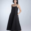 Noora Black Flared Dress