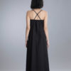 Noora Black Flared Dress