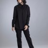 Day & Night Loose Fit Shirt with band Collar