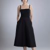Swing About Black A-Line Skirt
