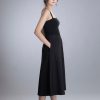 Swing About Black A-Line Skirt
