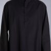 Zest Black Kurta