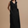 Sakura Sleeveless wrap dress