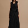 Sakura Sleeveless wrap dress