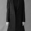Raven Long Black Matka Silk Jacket