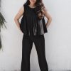 Full circle Kantha Pleated top