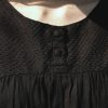 Full circle Kantha Pleated top