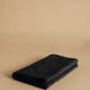 Black and white textured table runner