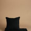 Handwoven twill cushion cover