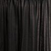 Striped linen curtains
