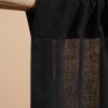 Plain cotton curtains (Set of 2)