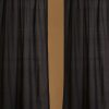 Plain cotton curtains (Set of 2)