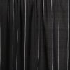Striped curtains B&W (Set of 2)