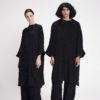 TEXTURED BAND COLLAR CO-ORD SET