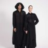SHEER SHIRT DRESS AND PANTS CO-ORD SET