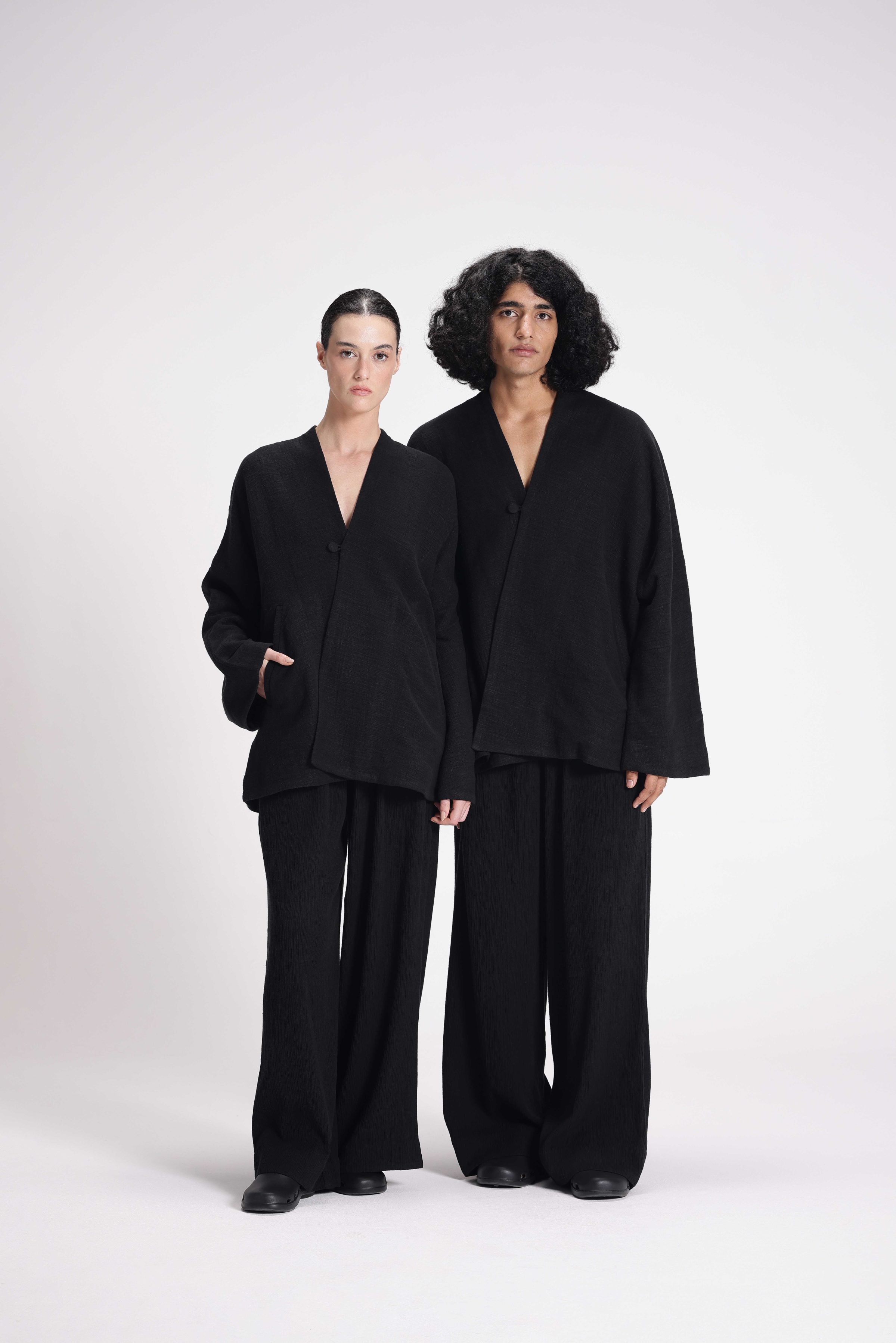 CHENILLE OVERLAP JACKET