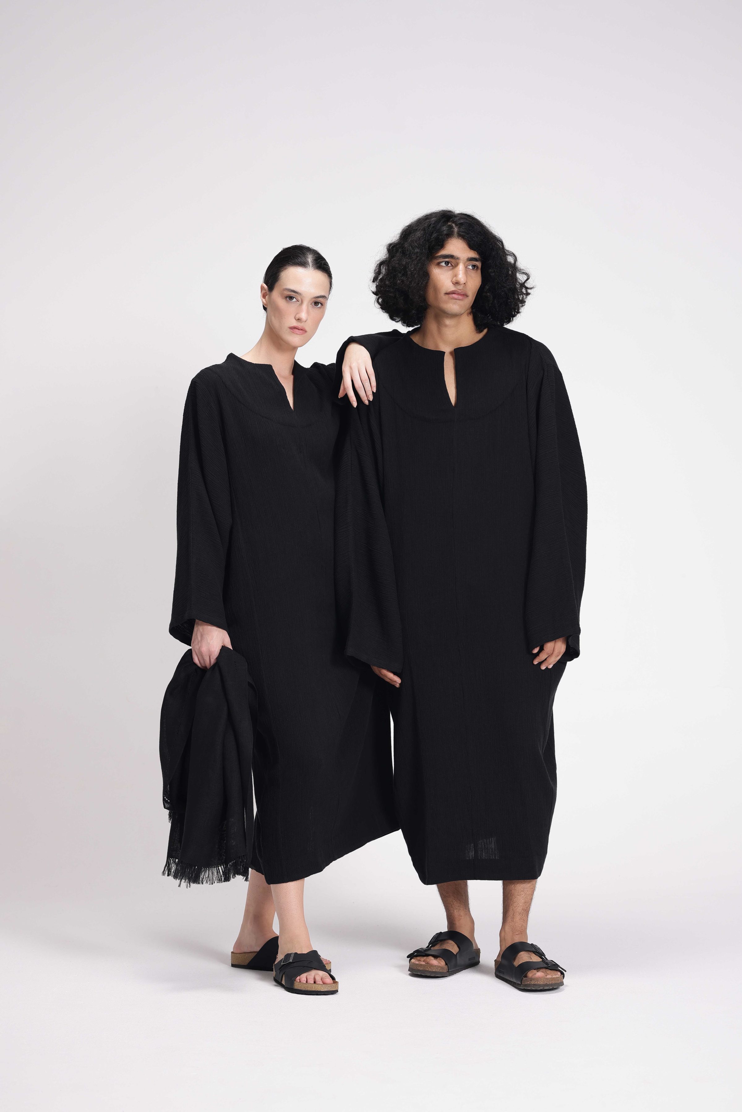 TEXTURED FULL SLEEVE TUNIC