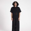 SHEER HALF SLEEVE SHIRT