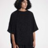 TEXTURED HIGH NECK TOP