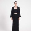 SHEER PATCHWORK OVERLAY