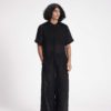 SHEER ELASTICATED PANTS