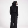 SHEER PLEATED PANTS