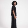 SHEER HALF SLEEVE SHIRT