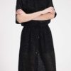 SHEER ELASTICATED PANTS