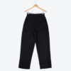 LINEN MID-RISE STRAIGHT PANTS