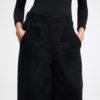 Plume Embroidered Pants
