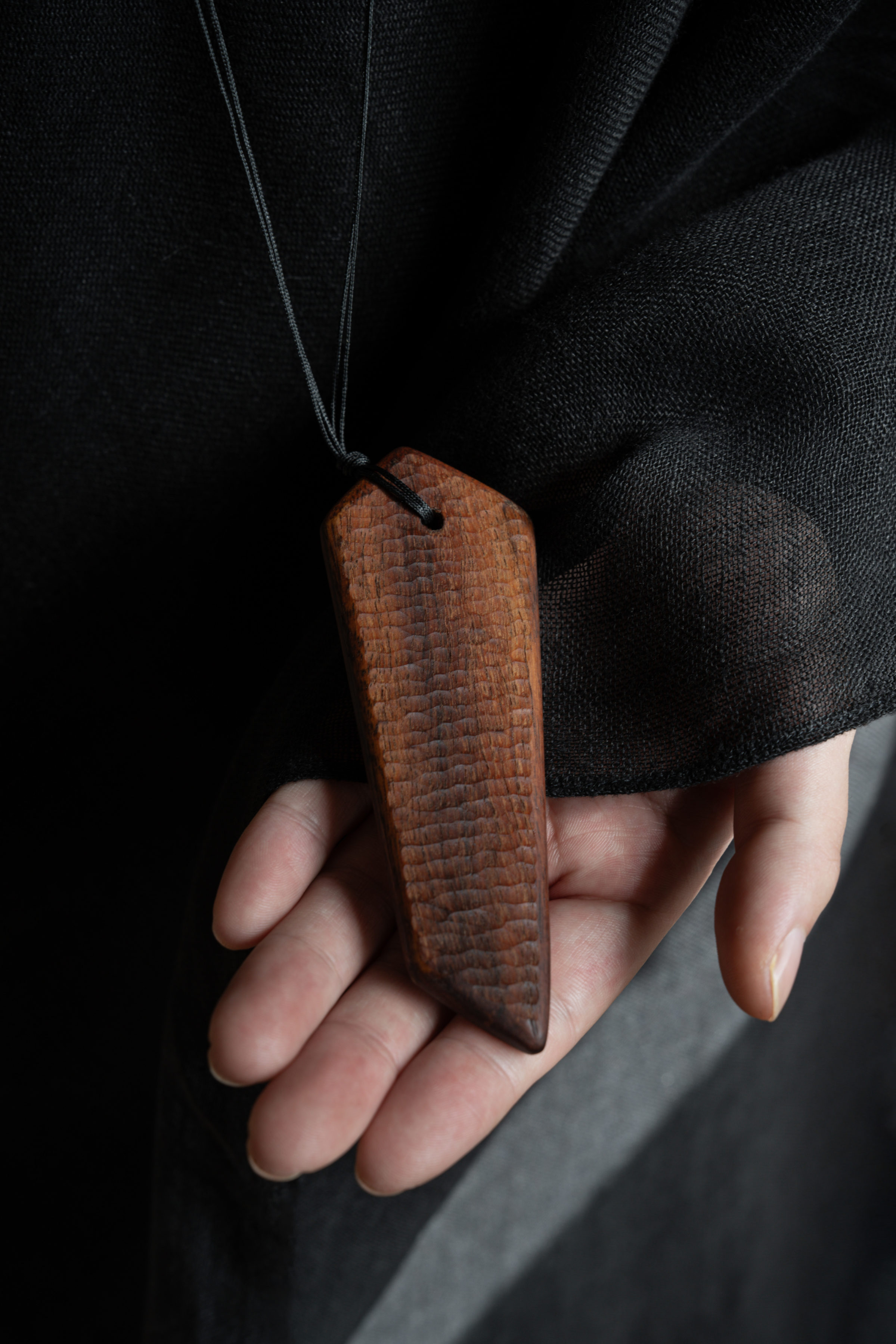 SHINGTAK WOODEN PENDANT